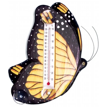 SONGBIRD ESSENTIALS Monarch Butterfly Small Window Thermometer SE2172501